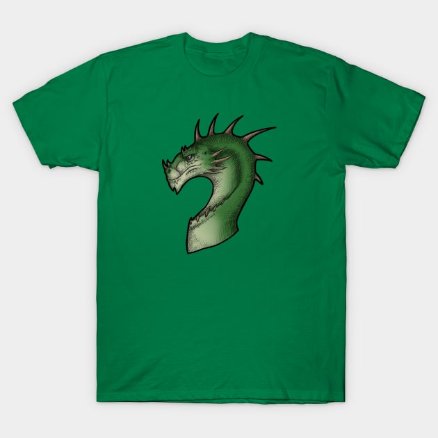 Spike - Green T-Shirt by charyzard